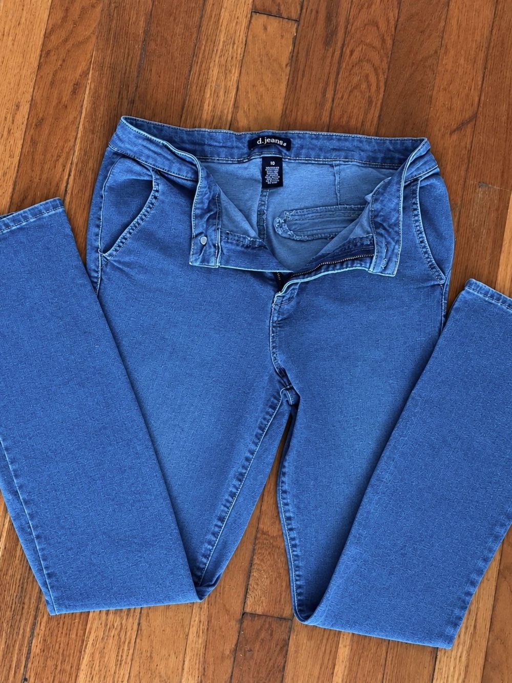 d. jeans Blue Women's Boot Cut Stretchy Jeans